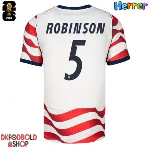 Forente stater Antonee Robinson #5 Hjemmebanetrøje VM 2026 Kort ærmer